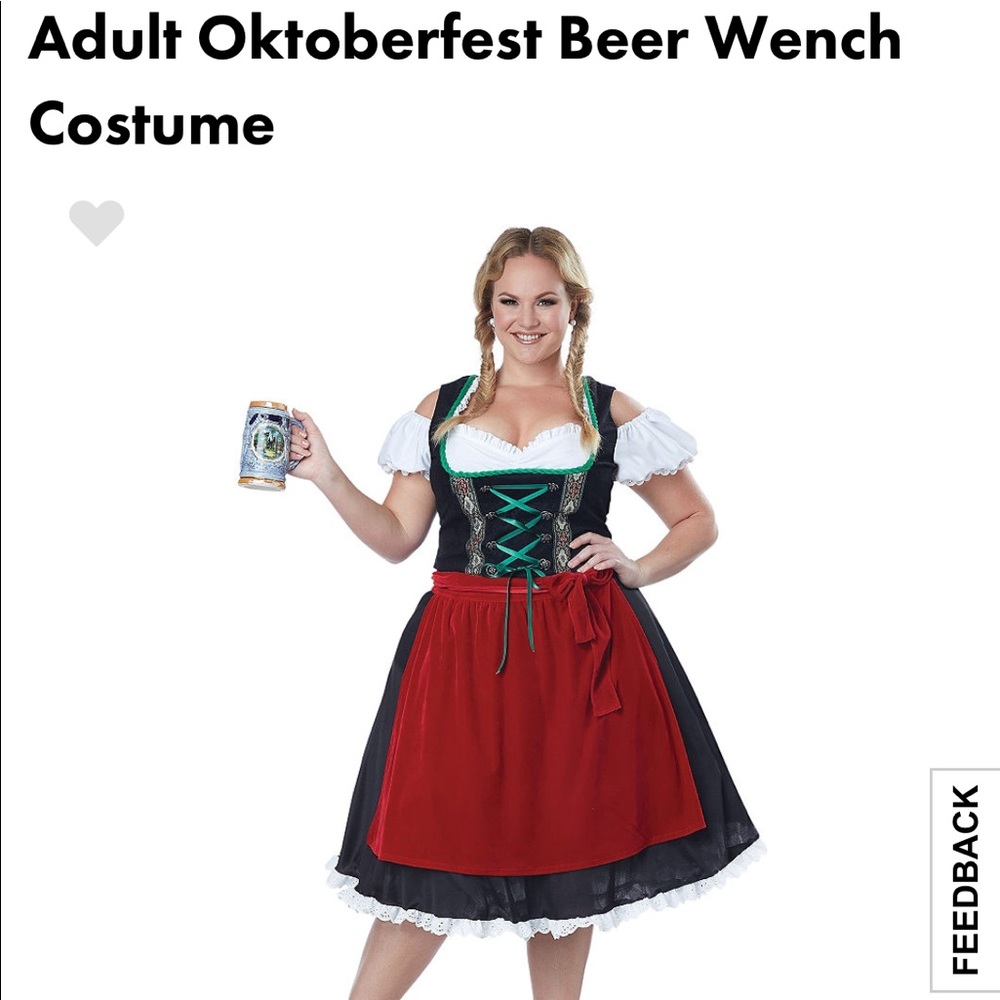 Oktoberfest Beer Maid German Halloween Costume